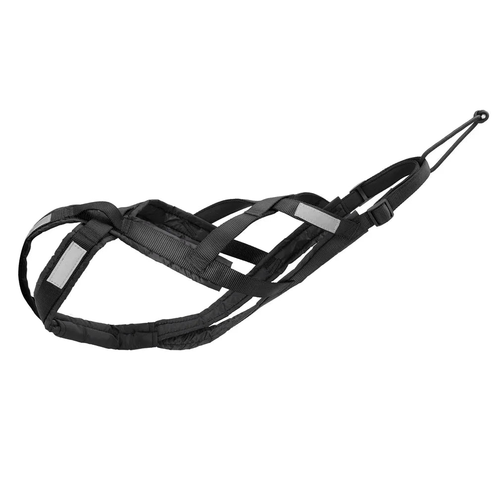 Dog Sled Harness X-Back for Large Dogs husky – Weight Pulling, Canicross, Skijoring & Scootering Harness