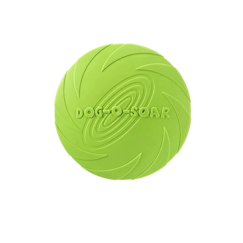 Pack dog frisbee- Durable pet interactive toy rubber- Suitable for outdoor training of medium-sized and large dogs