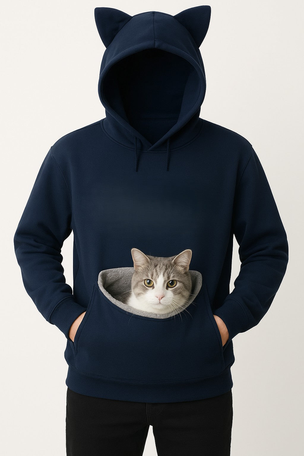 Pet-Carrying Hoodie – The Cozy Pouch Hoodie for Cats and Small Dogs