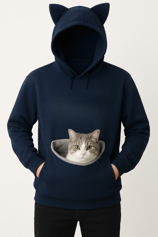 Pet-Carrying Hoodie – The Cozy Pouch Hoodie for Cats and Small Dogs