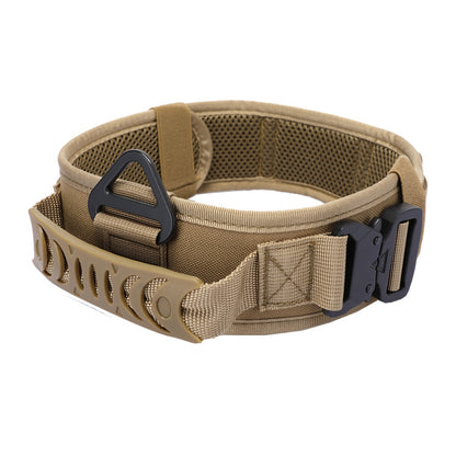 Quick Release Metal Buckle -Outdoor Dog Walking Collar