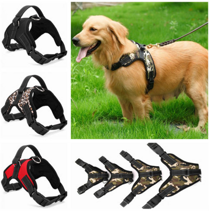 Dog Supplies Nylon K9- Pet Dogs Harness- Collar high quality pet products - Big Large Medium Small Dog Harness