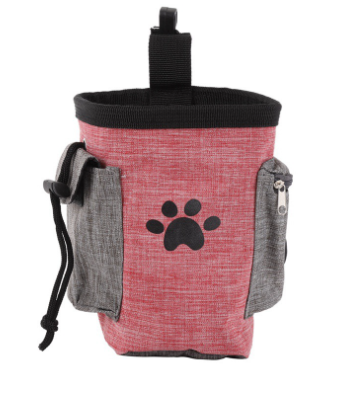 Portable Dog Training -Treat Bag Puppy- Snack Reward Waist Bag