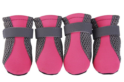 Pet Dog Shoes -Puppy Outdoor- Soft Bottom shoes for small dogs- Waterproof Boots