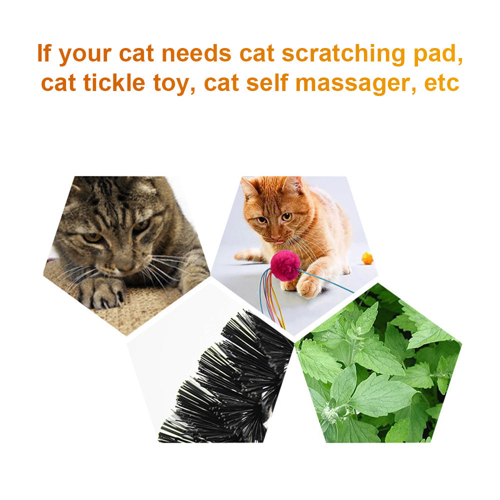 Cat grooming Arch Device- Type Massage Brush -Antipruritic