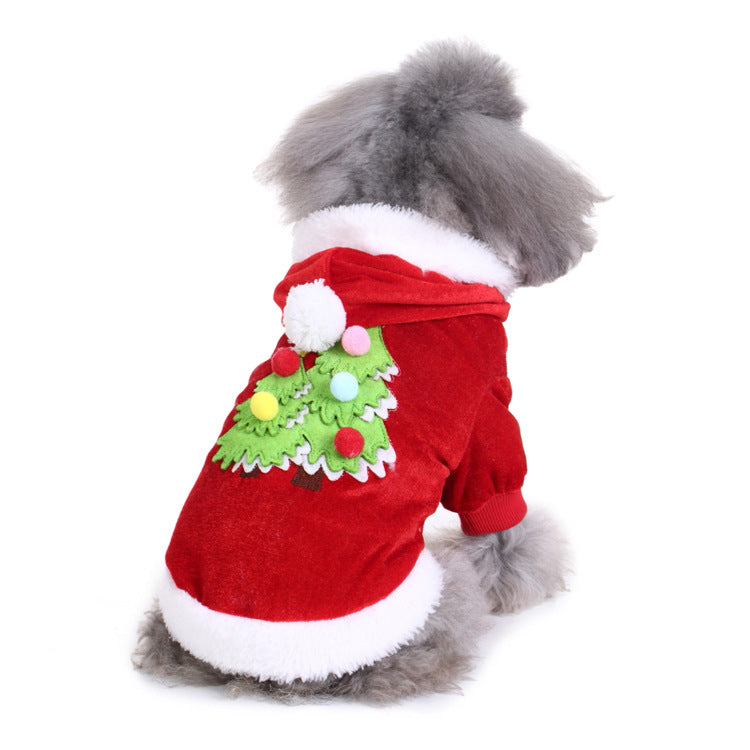 Papai Noel Roupas para Cachorro Halloween Roupas para Animais de Estimação Vestidos de Abóbora Roupas Mágicas