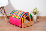 Pet house with washable removable soft cushion - Suitable for dogs,