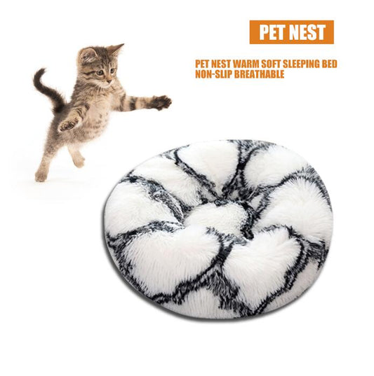 Pet Nest Warm Soft Plush Sleeping Bed