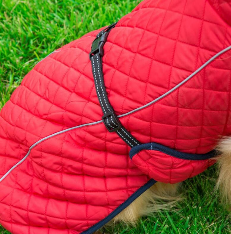 Roupas para cães inverno espessamento quente pet reflexivo casaco ao ar livre