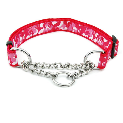 Martingale Nylon Collar-Cargo Pet Chain Collar