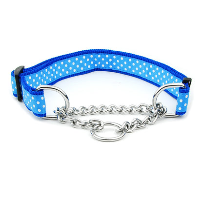 Martingale Nylon Collar-Cargo Pet Chain Collar