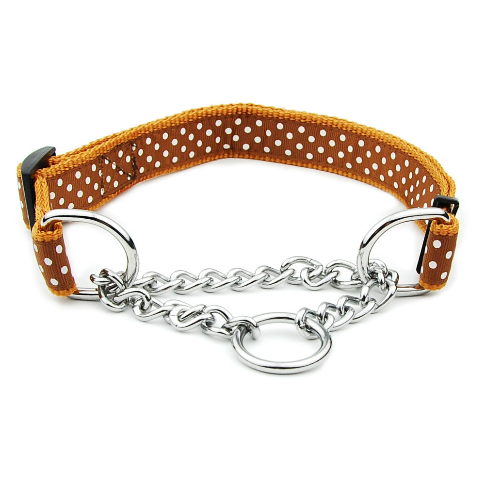 Martingale Nylon Collar-Cargo Pet Chain Collar