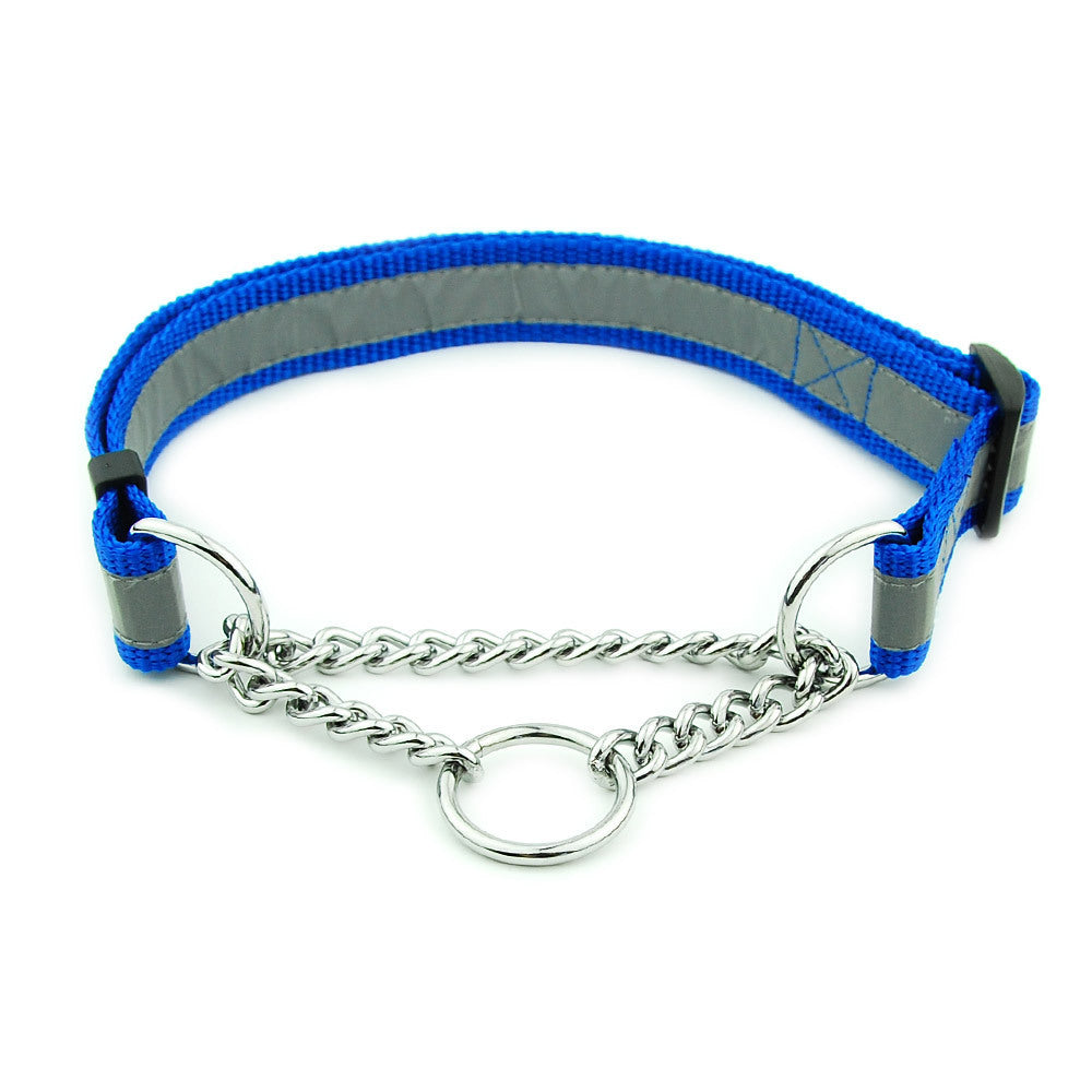 Martingale Nylon Collar-Cargo Pet Chain Collar