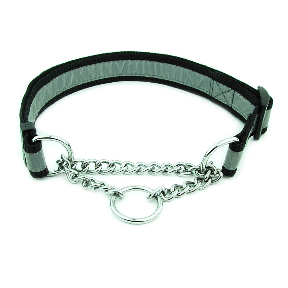 Martingale Nylon Collar-Cargo Pet Chain Collar