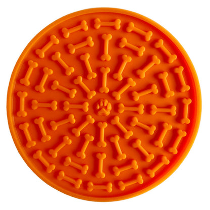 Pet Supplies Suction Cup Licking Mat -Pet Table Mat Silicone Slow Food Mat- Slow Food Mat Dog Licking Plate Mat Dog Licking