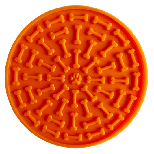 Pet Supplies Suction Cup Licking Mat -Pet Table Mat Silicone Slow Food Mat- Slow Food Mat Dog Licking Plate Mat Dog Licking