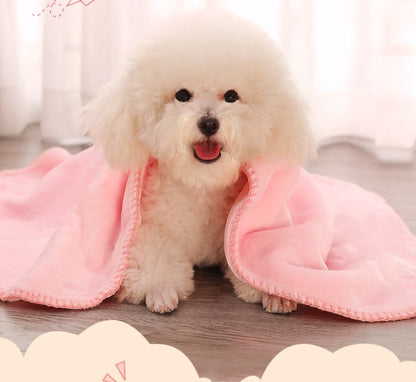 Pet Blankets For Dogs To Sleep On- Fabric soft and padded.