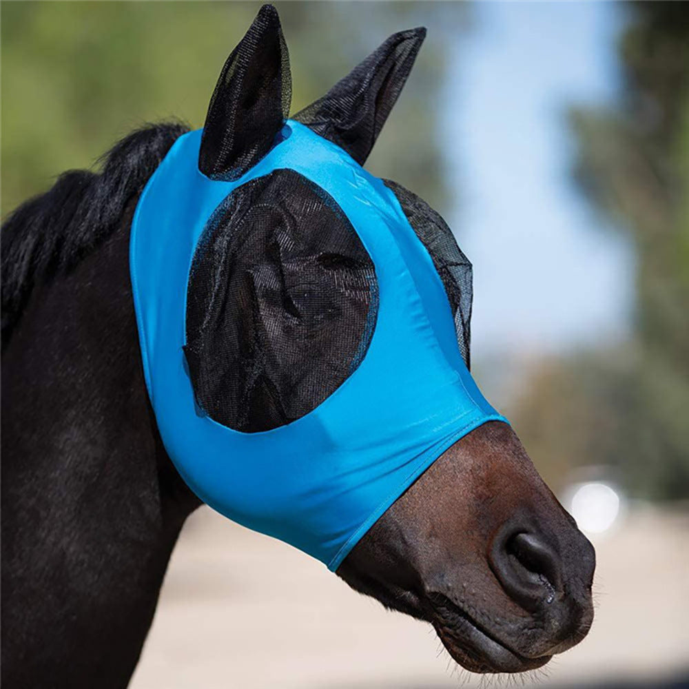 Horse Face Equestrian Universal Mosquito Cover