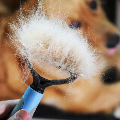 Grooming Brush For Pet Dog- Cat Deshedding Hair Removal Tool