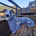 Pet Clothes Autumn And Winter New Plaid Jacket- Cold Cotton Coat Pet Supplies