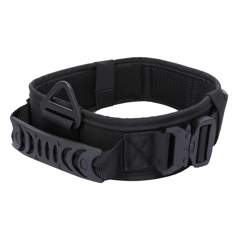 Quick Release Metal Buckle -Outdoor Dog Walking Collar