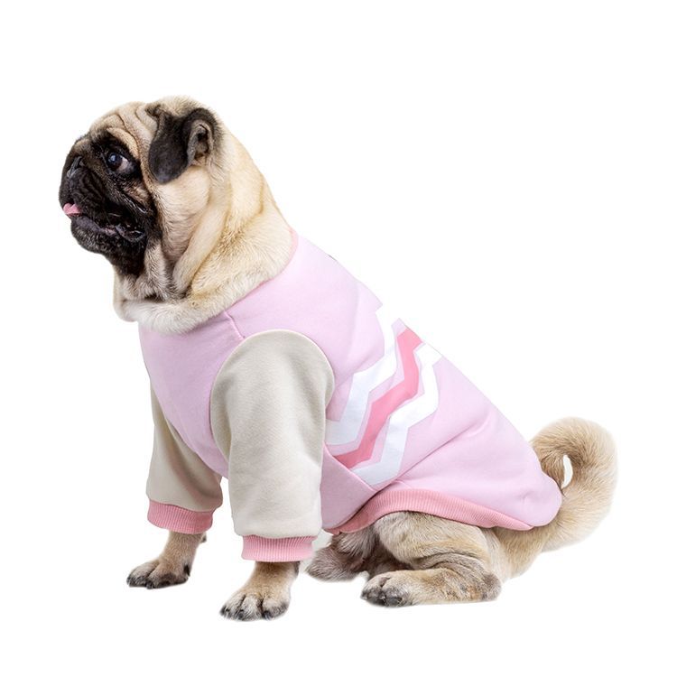 Autumn And Winter New Dog Clothes Cotton Wave Warm Sweater Pet Leisure Sweater Pet Supplies