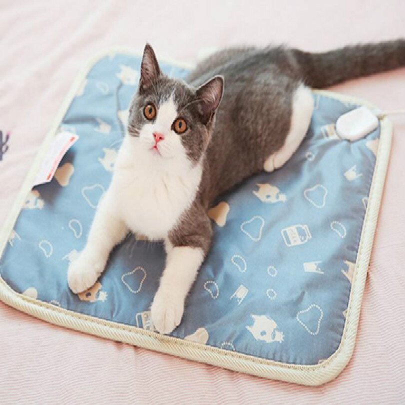 220v heating pad heat pad - electric warm mat body head - foot warmer heating mat for pets 35 - 50 degrees Celsius - PetsDzign