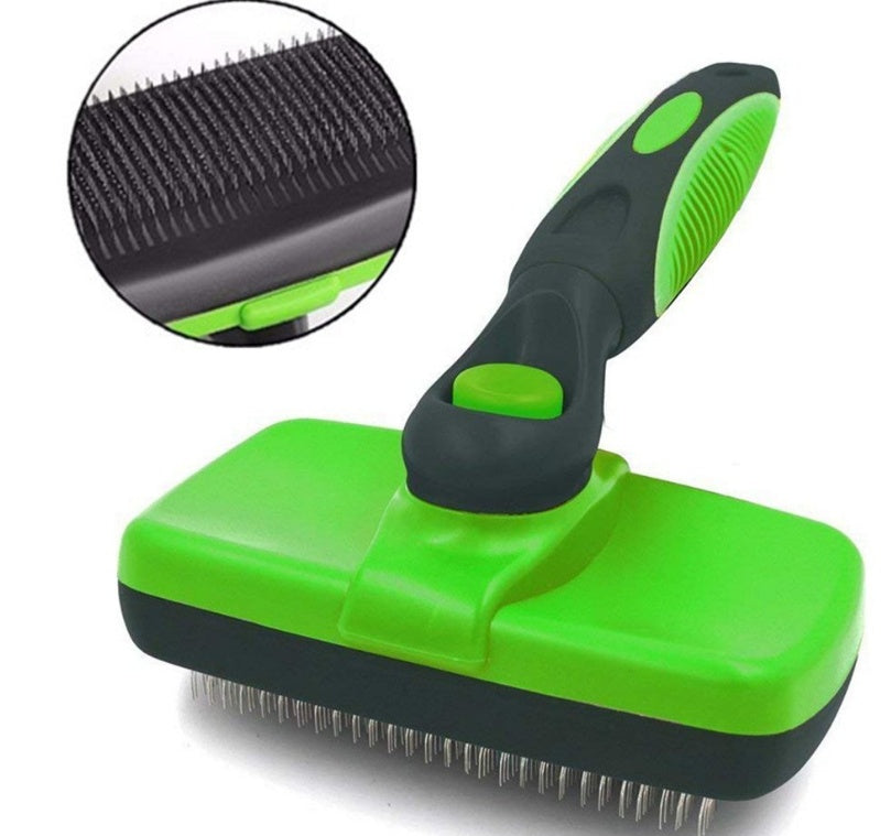 Pet Self Cleaning Slicker Brush- Detangling Pets Fur