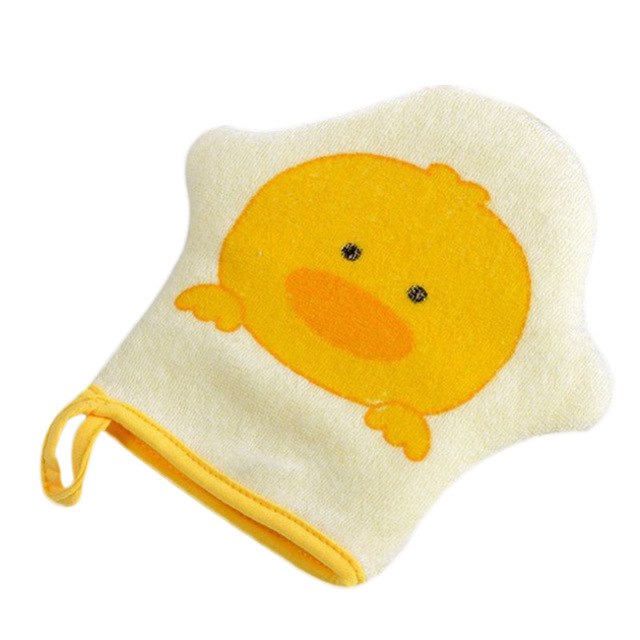 Cartoon Super Soft Cotton Baby Bath Shower Brush-Cute Animal Modeling Sponge for Baby -Children