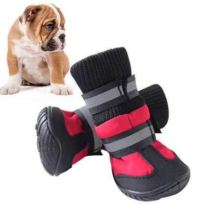 Winter Cotton Non-slip Boots For Dogs-comes in 4 different colours