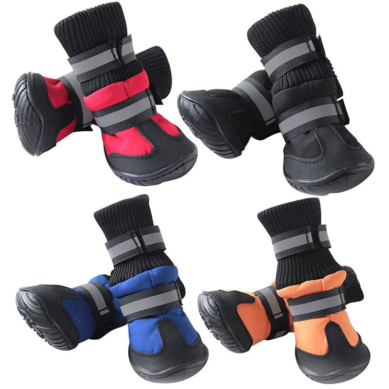 Winter Cotton Non-slip Boots For Dogs-comes in 4 different colours