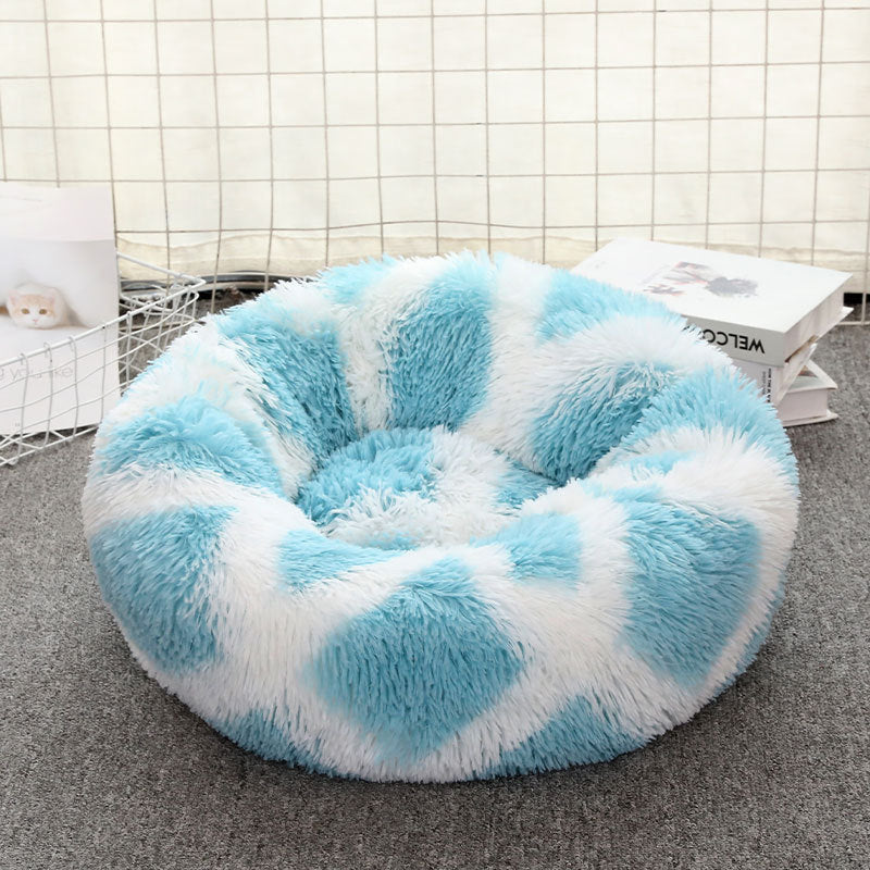 Pet Nest Warm Soft Plush Sleeping Bed Breathable Dog Cat  Bed