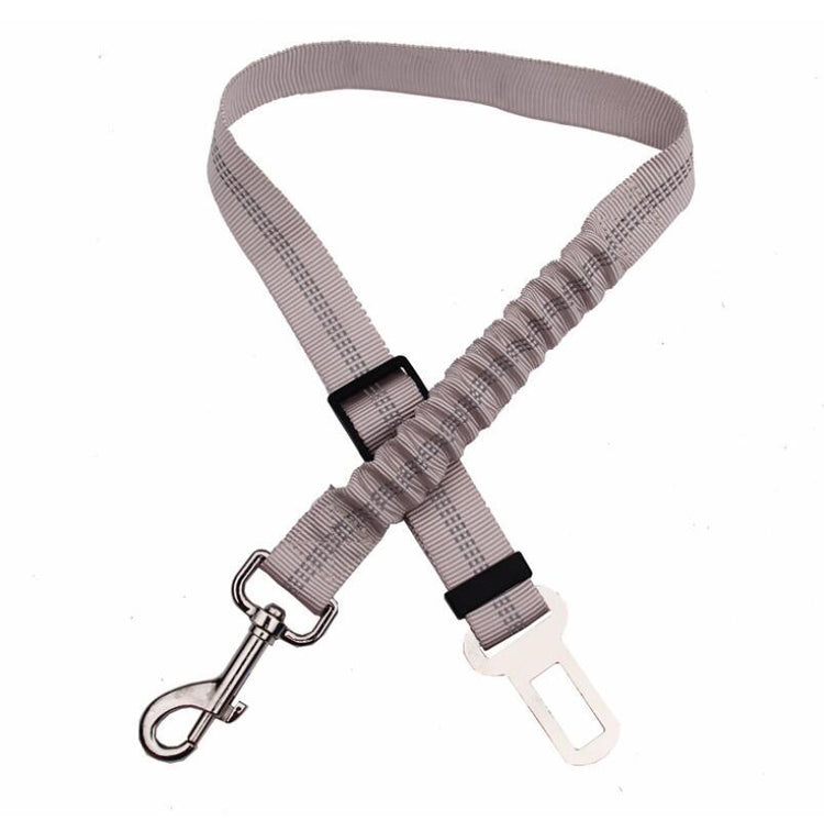 Adjustable Dog Seat Belt -Dog Car Seatbelt- Harness Leads- Elastic Reflective Safety Rope