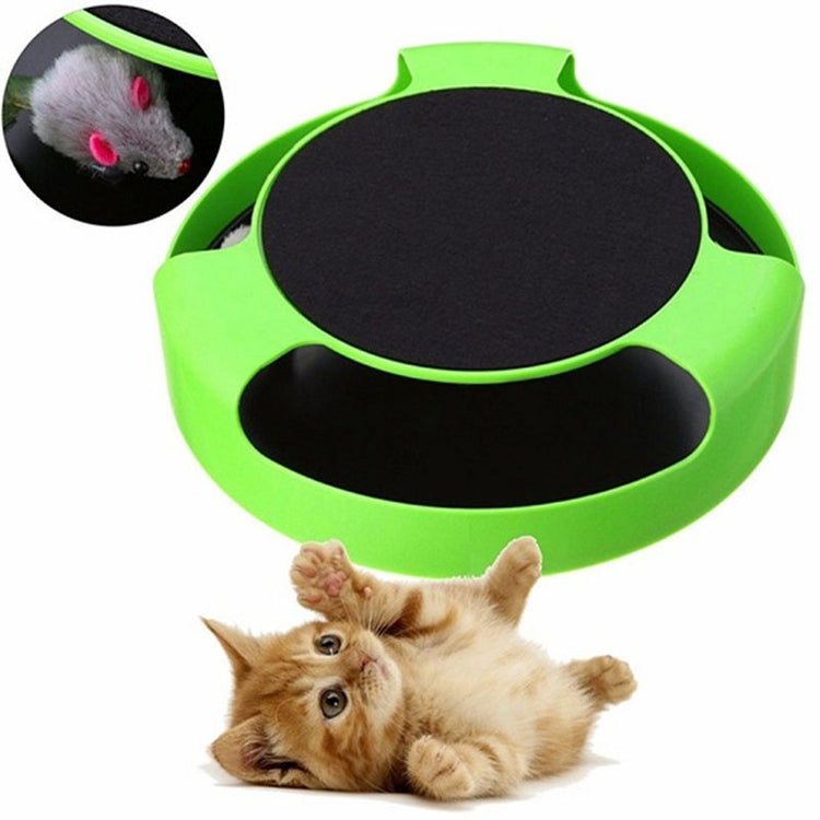 Brinquedo interativo para gatos automáticos para animais de estimação. Funciona sem baterias.