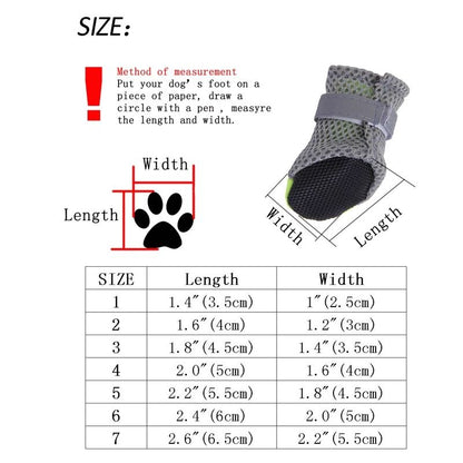 Pet Dog Soft Soled Rain Shoes - Boots Dog Foot Cover- Waterproof Pet Shoes