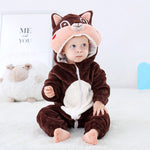 Macacão de bebê inverno kigurumi leão traje para meninas meninos da criança animal macacão infantil roupas pijamas crianças macacão ropa bebes