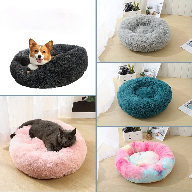 Pet Nest Warm Soft Plush Sleeping Bed Breathable Dog Cat  Bed