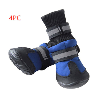 Winter Cotton Non-slip Boots For Dogs-comes in 4 different colours