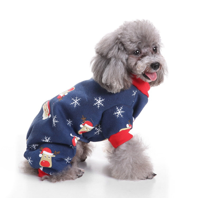 Santa Claus Dog Clothes Halloween Pet Clothes Pumpkin Dresses Wizarding Clothes