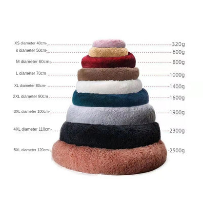 Pet Nest Warm Soft Plush Sleeping Bed Breathable Dog Cat  Bed