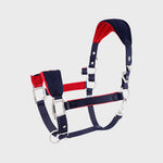 Fleece lined head halter for horses