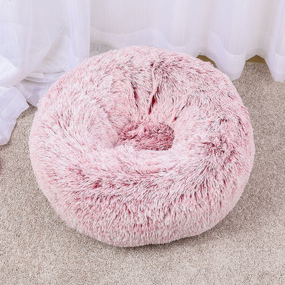 Pet Nest Warm Soft Plush Sleeping Bed Breathable Dog Cat  Bed