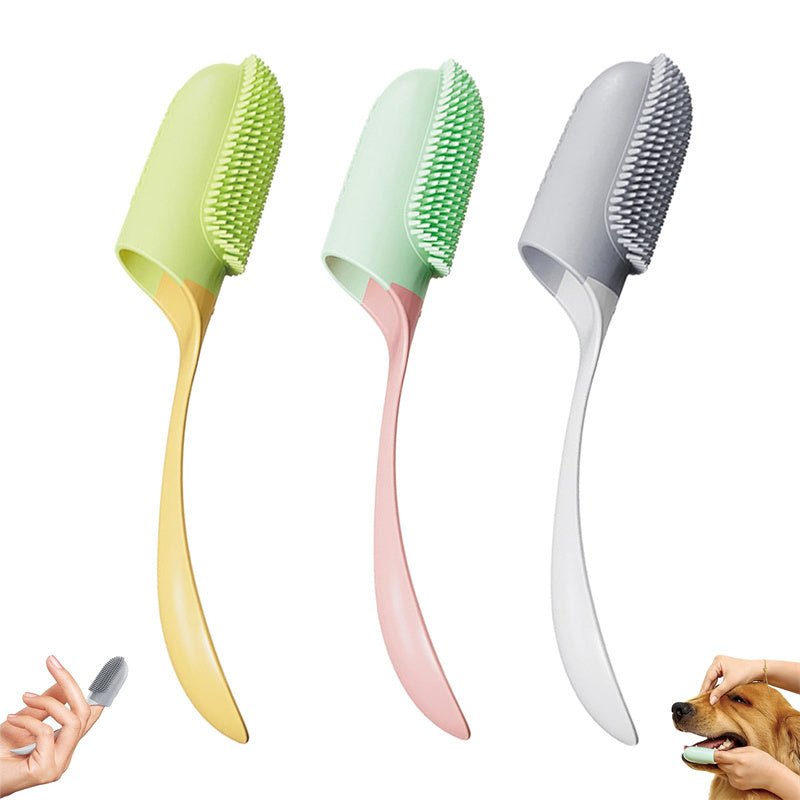 Finger Wrap Cat Dog Oral Cleaning Toothbrush