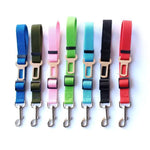 Dog Seat Belt Harness -Leash Dog Collar- Adjustable Seatbelt Leash For Small Medium Dog -Traveling Accessories