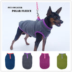 Dog Clothes Winter Warm Dog Clothing- Fleece Sweater -Soft Thicken  Vest Pet Cat Jacket