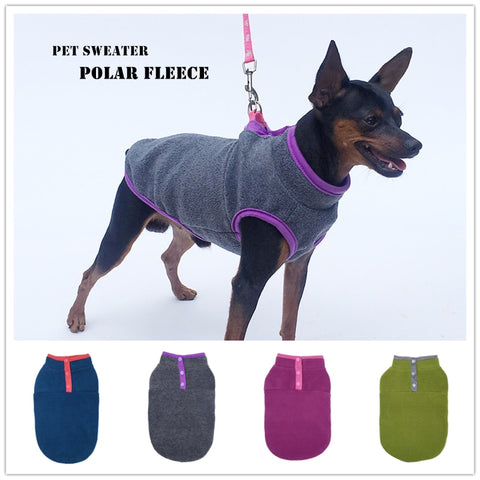 Roupas para cães Roupas quentes de inverno para cães - Suéter de lã - Colete macio e grosso para animais de estimação Jaqueta para gatos