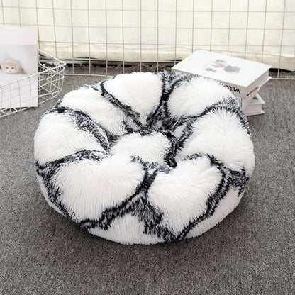 Pet Nest Warm Soft Plush Sleeping Bed Breathable Dog Cat  Bed