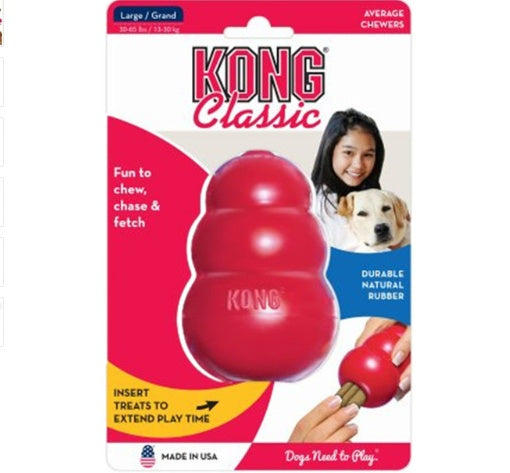 Kong interactive rubber dog toy