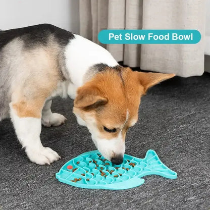 Silicone slow feeder for dogs