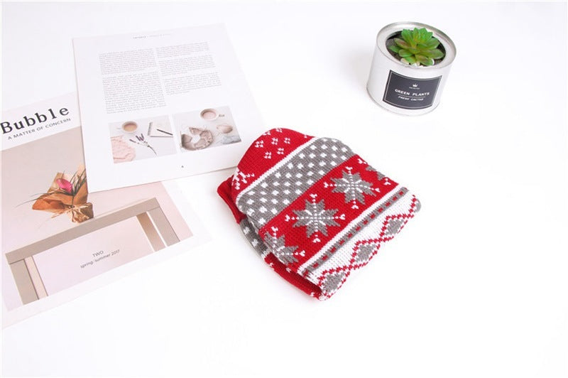 Christmas Print- Pet Dog Turtleneck Knitted Sweater